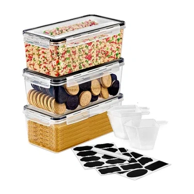 Sorbus Airtight Food Storage Containers 6-pc. Food Container In Transparent