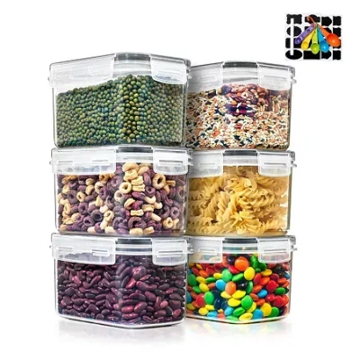 Sorbus Airtight Food Storage Containers With Locking Lids In Multi