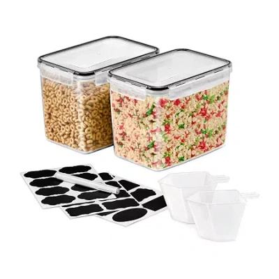 Sorbus Airtight Storage 4-pc. Food Container In Transparent