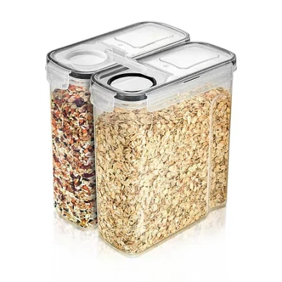 Sorbus Airtight Storage 4-pc. Food Dispenser In Transparent