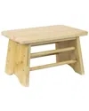 Sorbus Bamboo Step Stool In Brown