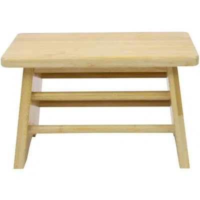 Sorbus Bamboo Step Stool In Light Brown