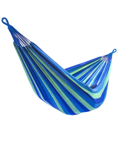 Sorbus Brazilian Double Hammock In Blue