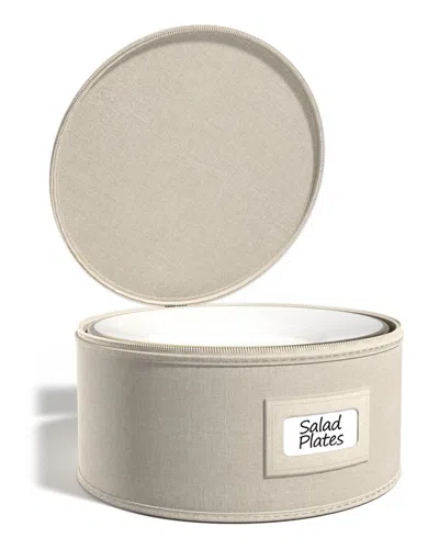 Sorbus China Storage Dinnerware Organizer In Beige