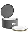 Sorbus China Storage Dinnerware Organizer In White