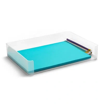 Sorbus Clear Plastic Paper Organizer 1 Pc