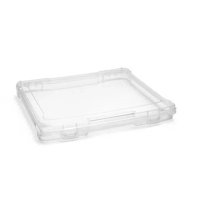 Sorbus Clear Slim Stackable Project Case 1 Pack