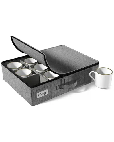 Sorbus Coffee Mug Organizer In White