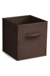 Sorbus Collapsible Storage Cube In Chocolate