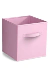 Sorbus Collapsible Storage Cube In Pastel Pink