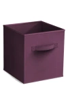 Sorbus Collapsible Storage Cube In Pastel Purple
