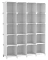 Sorbus Cube Storage Organizer In White