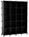 Sorbus Cube Storage Organizer In Black