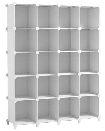 Sorbus Cube Storage Organizer In White