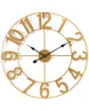 Sorbus Decorative 24in Numeral Wall Clock