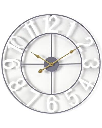 Sorbus Decorative 24in Numeral Wall Clock