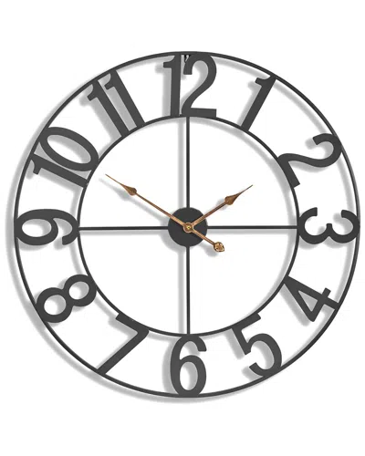 SORBUS SORBUS DECORATIVE 32IN NUMERAL WALL CLOCK