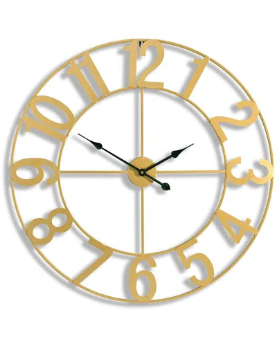 SORBUS SORBUS DECORATIVE 32IN NUMERAL WALL CLOCK