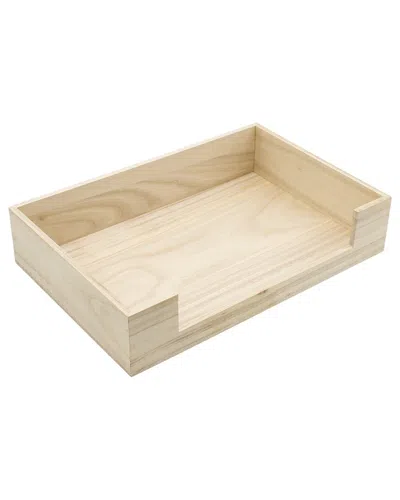 Sorbus Wooden Letter Desk Tray