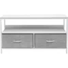 Sorbus Dresser Drawer Tv Stand In White