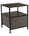 Sorbus End Table In Black
