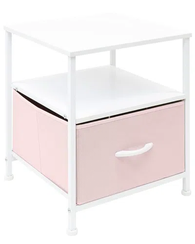 Sorbus End Table In Pink