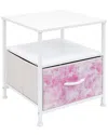 Sorbus End Table In Pink