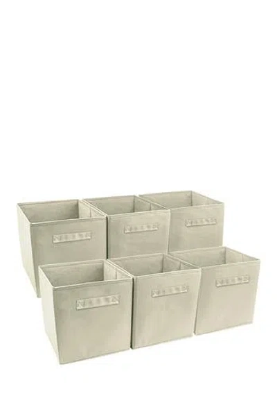Sorbus Foldable Storage Cube Basket Bin In Neutral