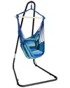 Sorbus Home Chair Swing & Stand Set In Black