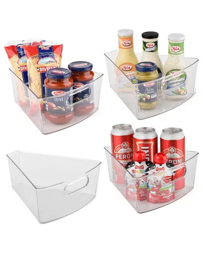 Sorbus Kitchen Sector 4pc Storge Set In Nocolor