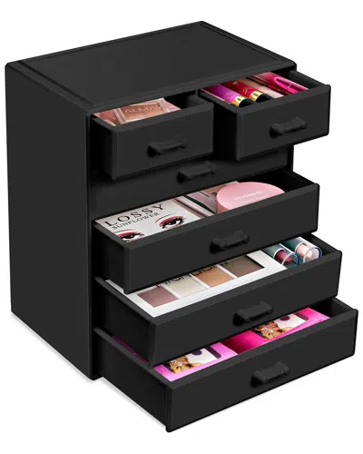 SORBUS SORBUS LARGE 6 DRAWER MAKEUP & JEWELRY ORGANIZER CASE