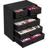 Sorbus Large 6 Drawer Makeup Case In Black