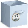Sorbus Large Collapsible Storage Cube In Pastel Blue