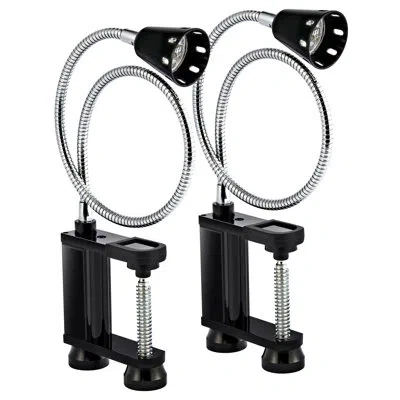 Sorbus Led Concepts 2 Pack 360 Degree Flexible Gooseneck Bbq Grill Led Lights With Magnetic Base - Weather  In Stainless Steel