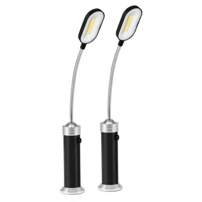 Sorbus Led Concepts 2 Pack Bbq Grill Led Lights With Magnetic Base - Weather Resistant, Task Lighting Barbe In Stainless Steel