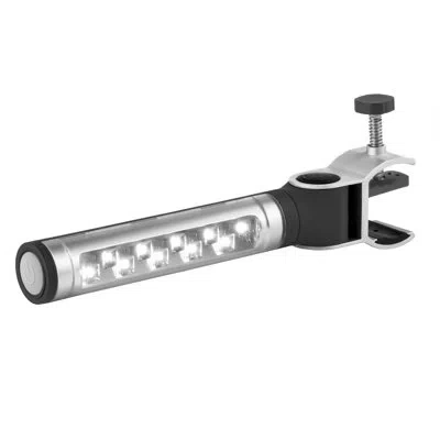 Sorbus Led Concepts Bright Led Lights-360 Degree Clamping Grill Light, Weather Resistant, Task Lighting Bar In Stainless Steel