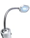 Sorbus Led Magnetic Base Light With Gooseneck - 2 Pack In Metallic