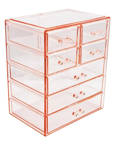 Sorbus Makeup And Jewelry Storage Case Display In Multi
