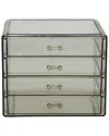 Sorbus Makeup Storage Case In Black