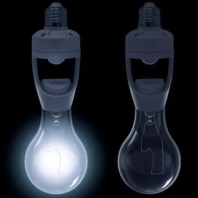 Sorbus Motion Sensor Light Bulb In White