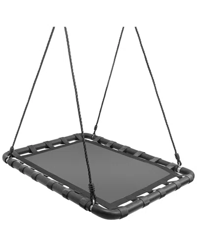 Sorbus Outdoor Platform Swing In Black