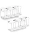 Sorbus Pack Of 2 Magnetic Stanley Cup Holders For 3 Cups
