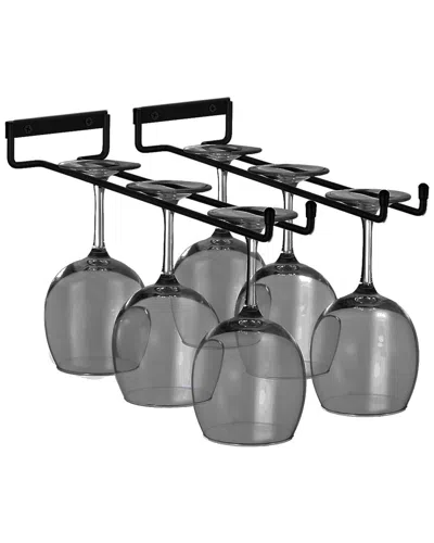 SORBUS SORBUS PACK OF 2 WINE GLASS RACKS