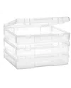 Sorbus Pack Of 3 Thick Project Cases