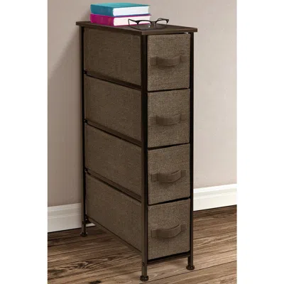 Sorbus Pink 4 Drawers Chest Dresser