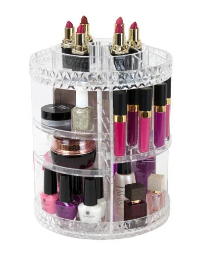 Sorbus Rotating Makeup Organizer In Transparent