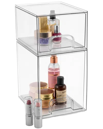 SORBUS SORBUS SET OF 2 ACRYLIC PULL-OUT MAKEUP STORAGE CONTAINERS