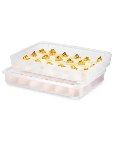 SORBUS SORBUS SET OF 2 EGG CONTAINERS WITH LIDS