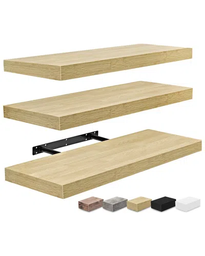 SORBUS SORBUS SET OF 3 FLOATING SHELVES