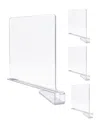 Sorbus Set Of 4 Acrylic Shelf Dividers